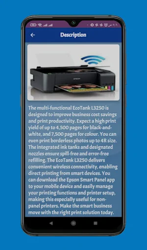 Epson iprint l3250 Wifi Guide Screenshot 3