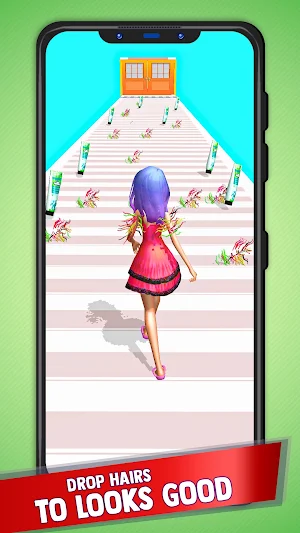 Hair Take Off Run Challenge 3D Screenshot 3