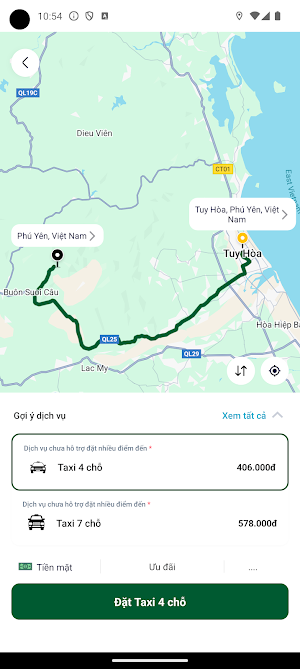 Phú Yên Taxi Screenshot 2