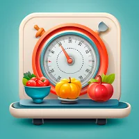 Kitchen digital scales helper