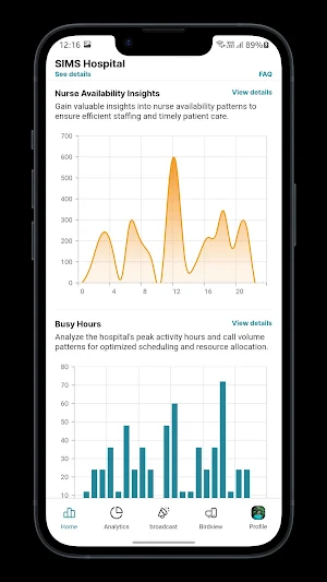 SisCall - Nurse Call App Screenshot 1