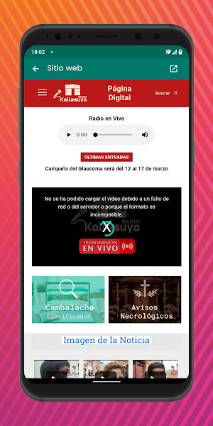 Radio Kollasuyo Potosí Bolivia Screenshot 3