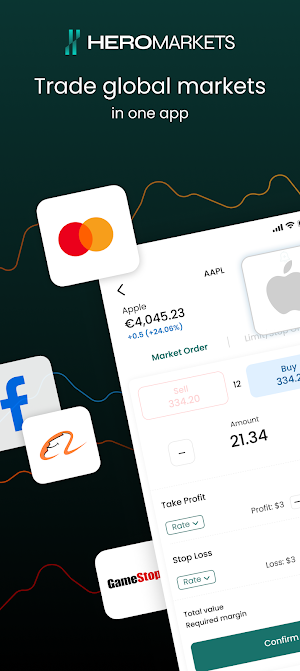 Hero Markets: Trade Anywhere Screenshot 0