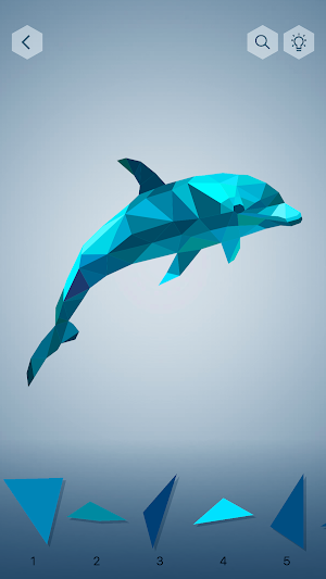 Poly Color - Coloring Puzzle Screenshot 1