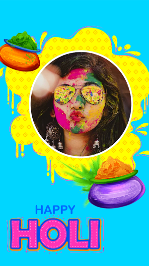 Holi Photo Frames Screenshot 1