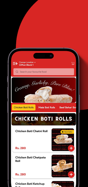 Nawab's Roll & BBQ Screenshot 2