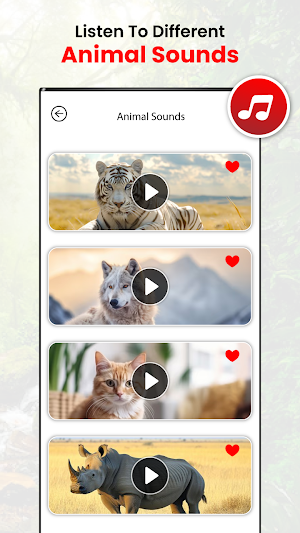 Animal Sounds and Bird Sounds Screenshot 0