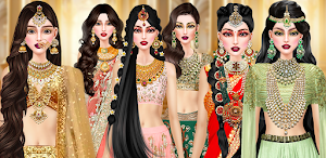Indian Wedding Dress Up Girl Screenshot 0
