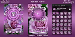 Tender Roses theme Screenshot 1
