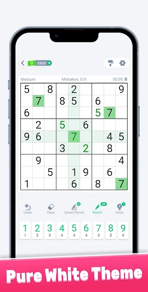 Sudoku: themes & challenges Screenshot 1