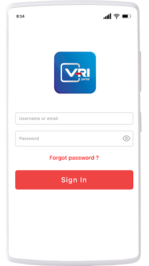 VRI Portal Screenshot 0