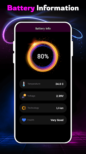 3D Battery Charging Animation Screenshot 3