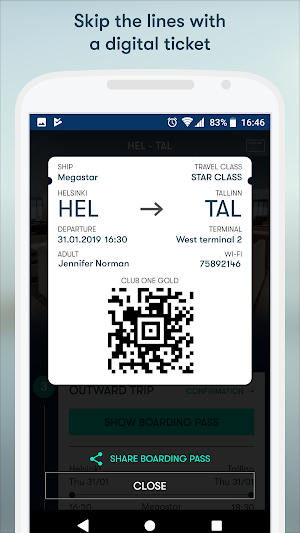 Tallink & Silja Line Screenshot 3