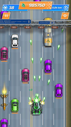 Road Inferno - Action Racing Screenshot 2