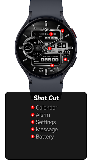 SamWatch AD Hybrid Metal Screenshot 2