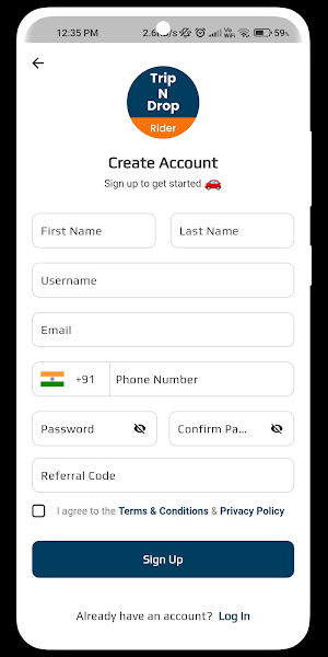 TripNDrop Screenshot 1