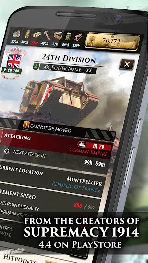 Supremacy 1: The Great War Strategy Game Screenshot 1