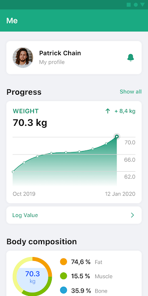 HealthFit Coaching Screenshot 2
