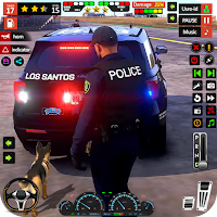 US Police Simulator Cop Car