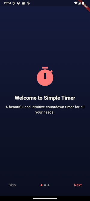Simple Timer Apps Screenshot 0