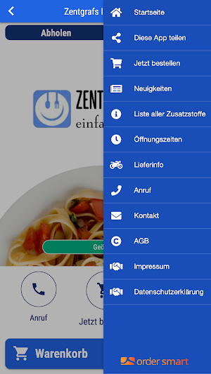 Zentgrafs Imbiss Lokal Screenshot 2