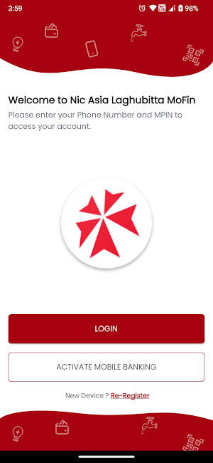 NICAMF - moBank Screenshot 1