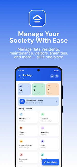 Nivas Mitra - Society Manager Screenshot 0