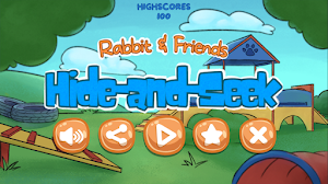 Rabbit and Friends Hide-N-Seek Screenshot 0