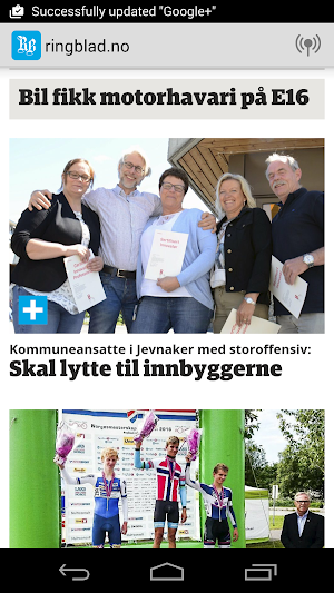 ringblad.no Screenshot 0