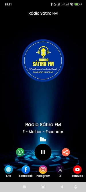 Rádio Sátiro FM Screenshot 0