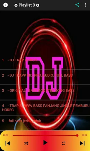 Dj Barat Remix Full Bass Mp3 Screenshot 1