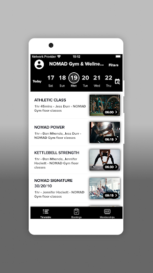 NOMAD GYM Screenshot 1