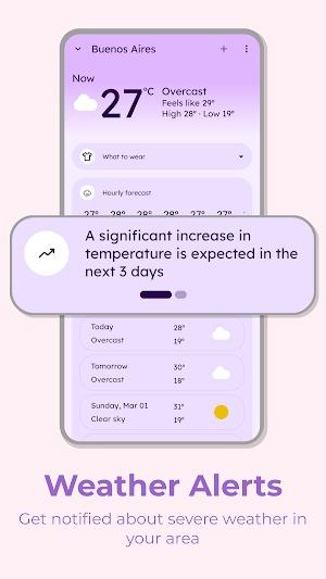 MeteoMate - Weather and widget Screenshot 1