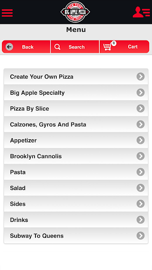San Ramon's Big Apple Pizza Screenshot 3