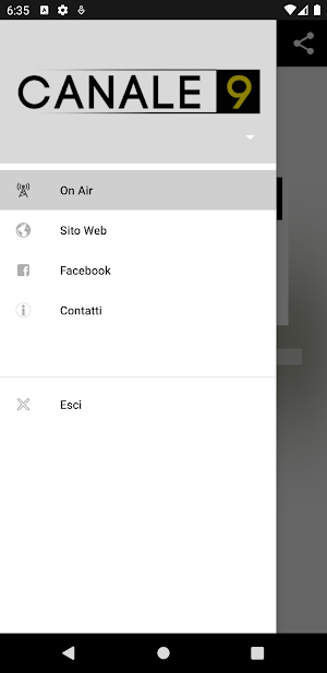 Canale 9 Screenshot 2