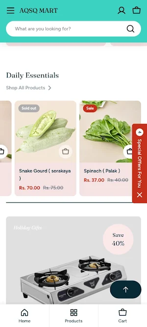 AQSQ MART Screenshot 1