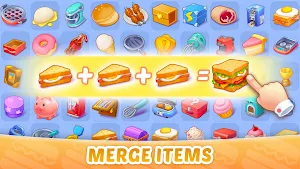 Merge Cooking: Restaurant Game Screenshot 0