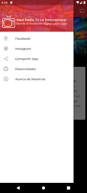 Maxi Radio TV La Internacional Screenshot 3