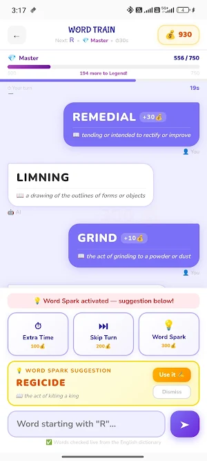 Word War.AI – Battle Word Game Screenshot 2