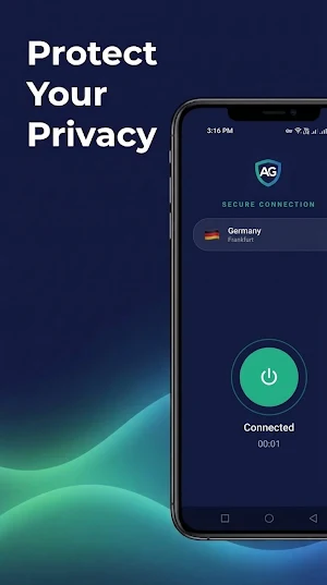 AuroGuard VPN – Fast Secure Screenshot 2