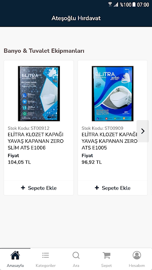 Ateşoğlu Hırdavat Screenshot 0