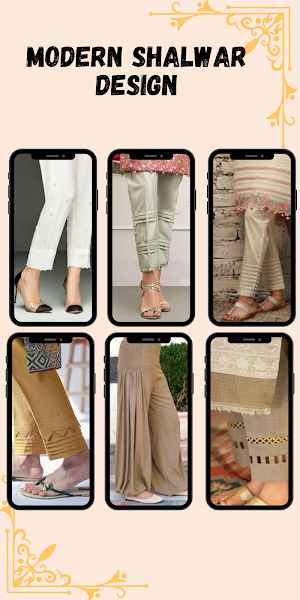 Modern Girls Trousers  Designs Screenshot 2