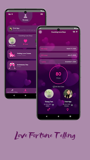 Love Fortune, Love Day Counter Screenshot 3