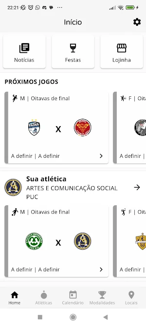 Supercopa Universitária 2023 Screenshot 1