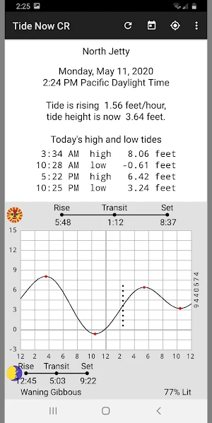 Tide Now CR Screenshot 3