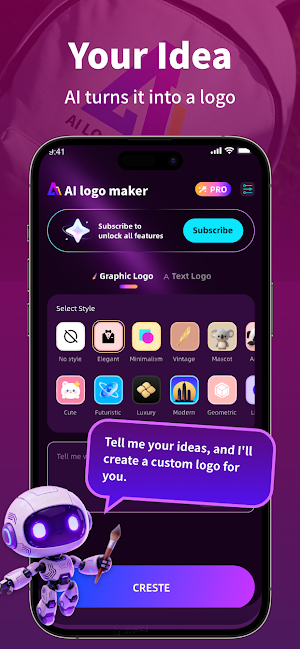 AI Logo Maker – Brand Designer Screenshot 1