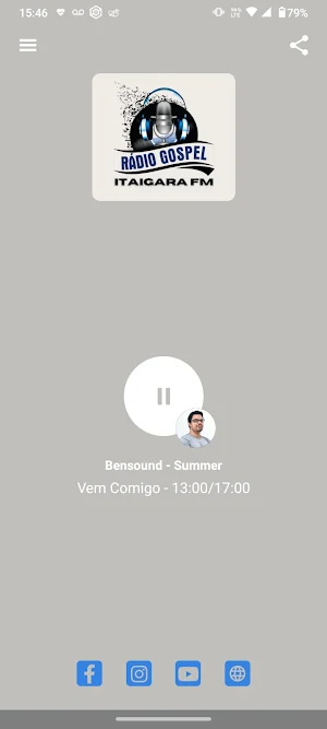 Rádio Gospel Itaigara FM Screenshot 2