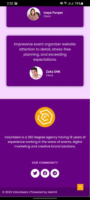 Volunteers BY ALKHIDMAT Screenshot 1
