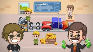 Idle Car Tycoon:  Money Clicker Adventure Screenshot 1