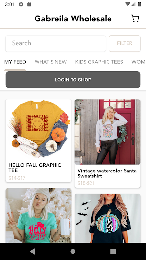 Gabreila Wholesale Screenshot 1